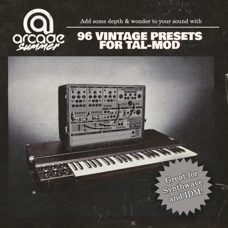 Arcade Summer – TAL-Mod 96 Vintage Presets (SYNTH PRESET)