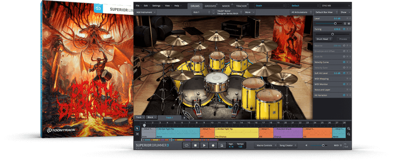 Toontrack – DEATH & DARKNESS SDX – Darkness part