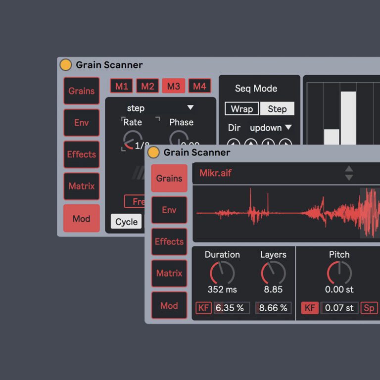 Amazing Noises – Grain Scanner v1.1 ALP Ableton