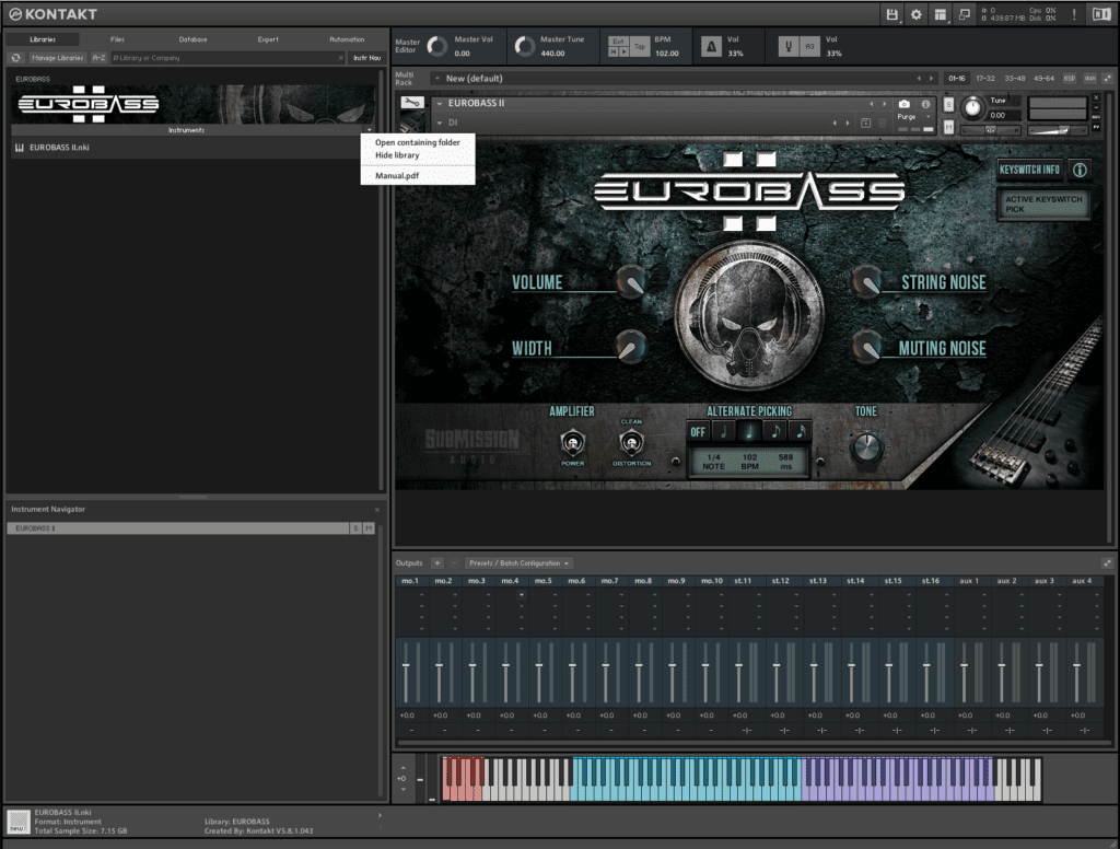 Submission Audio Eurobass 2 (KONTAKT) VST Crack