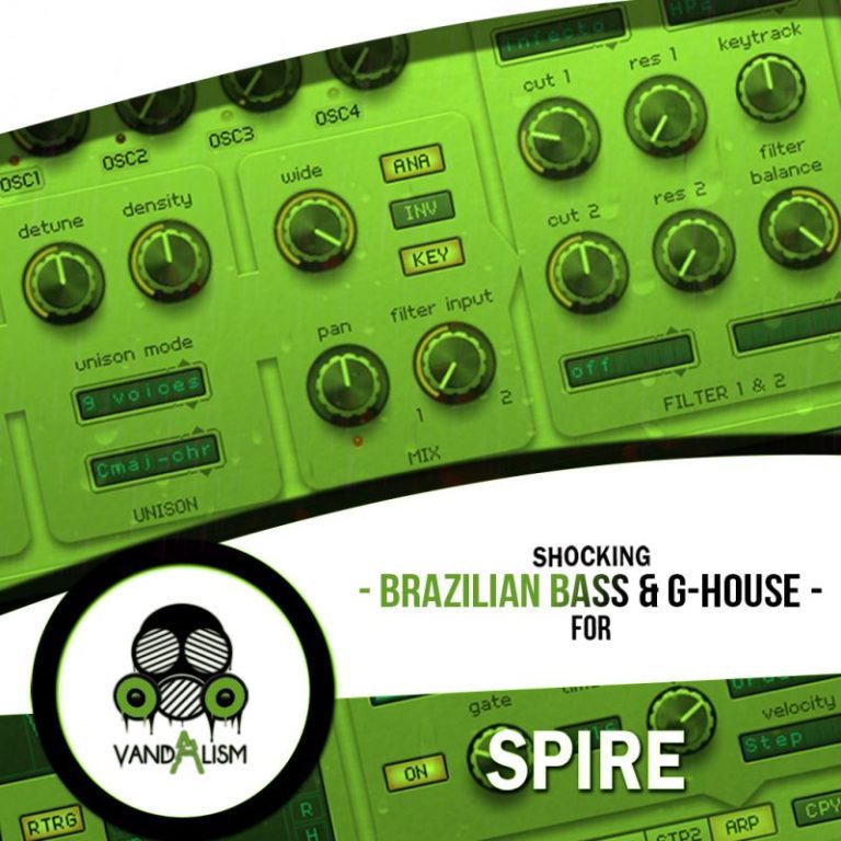 Vandalism – SHOCKING BRAZILIAN BASS & G-HOUSE For Spire