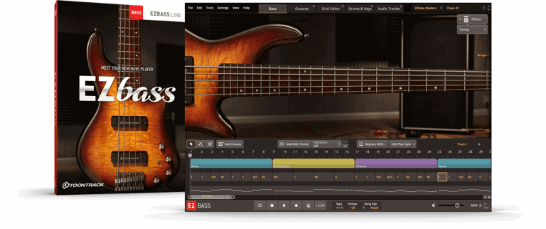 ToonTrack – EZBass 1.0.0 STANDALONE, VSTi, AAX x64