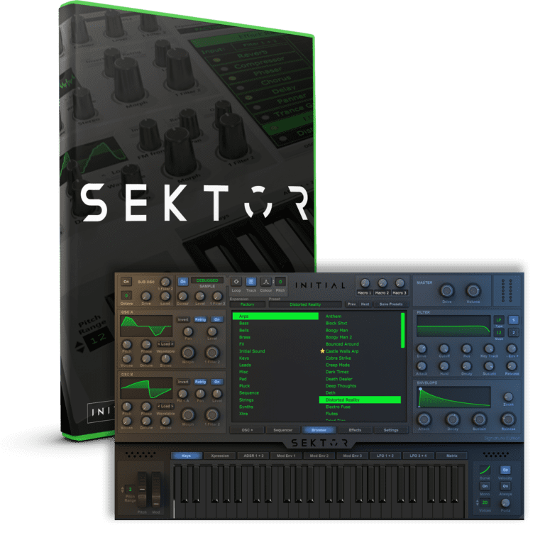 Initial Audio – Sektor 1.3.9 STANDALONE, VSTi x86 x64  and Expansions