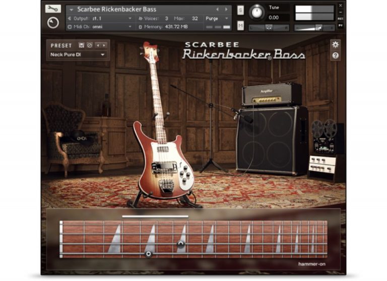 Native Instruments – Scarbee Rickenbacker Bass v1.2.0 (KONTAKT)