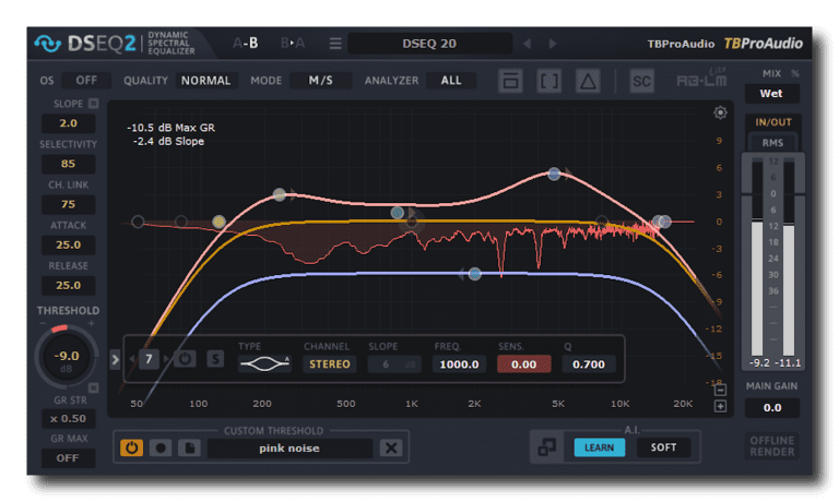 TBProAudio – DSEQ 2.2.1 VST, VST3, RTAS, AAX x86 x64