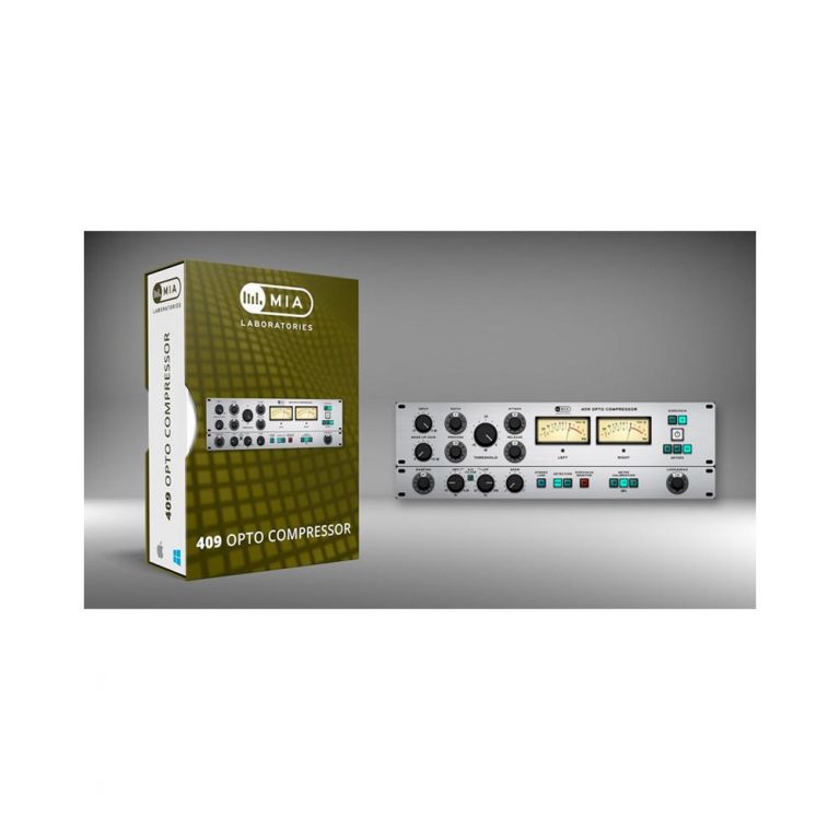 MIA Laboratories – 409 Opto Compressor 1.0.0 VST3, AAX x64