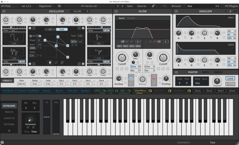 HY-Plugins – HY-POLY 1.2.5 VSTi, VSTi3, AUi WIN.OSX x86 x64
