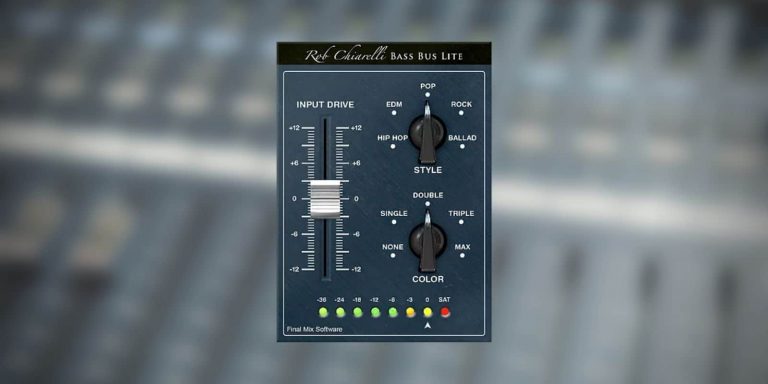 Final Mix Software – THE BASS BUS LITE PLUGIN 1.0.0 VST, AAX, AU WIN.OSX x86 x64