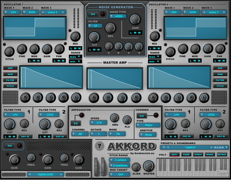Beatassist & Psytrance Plugins – Akkord 1.0 VSTi, VSTi3 x64