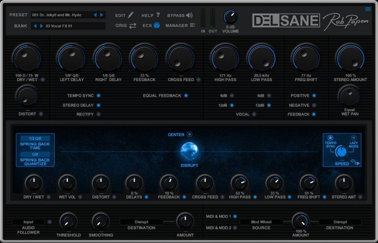 Rob Papen – DelSane 1.0.1a VST, VST3, AAX x64