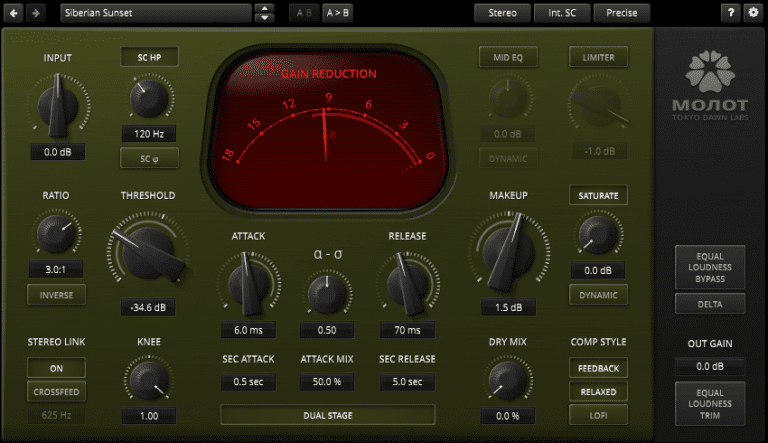 Tokyo Dawn Records – TDR Molot GE 1.0.4 VST, VST3, AAX, AU WIN.OSX x86 x64