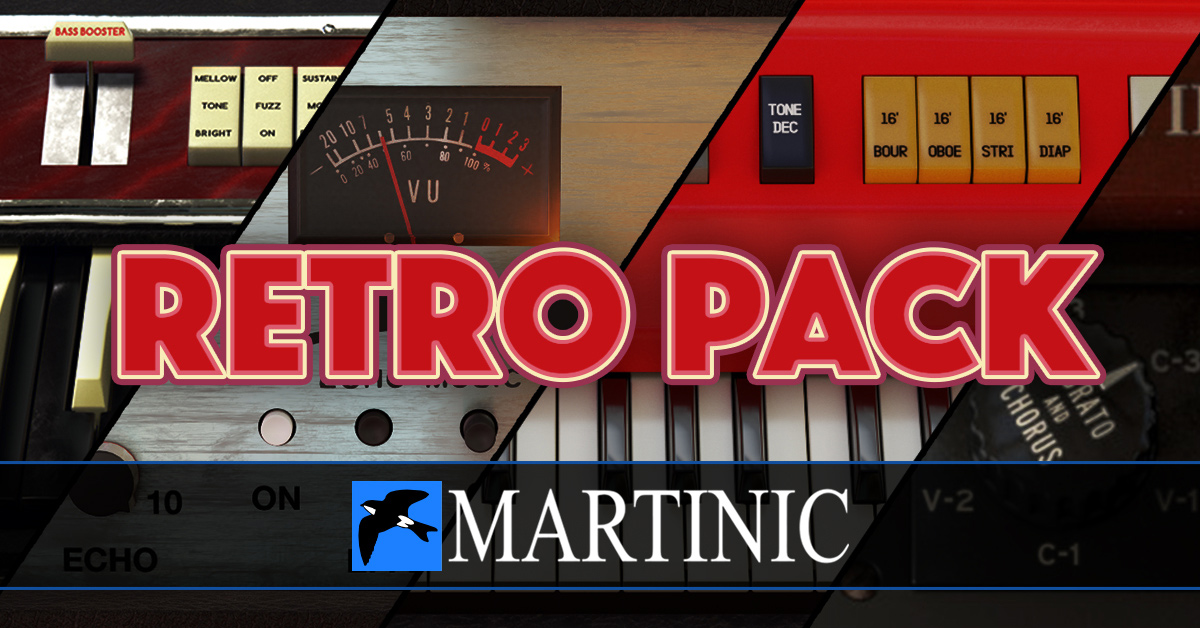 Martinic - Retro Pack 2021.10 VSTi X86 X64 - VST CRACK