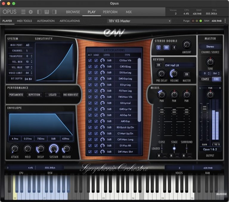 East West – Symphonic Orchestra Strings Platinum v1.0.9