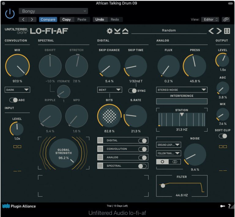 Plugin Alliance & Unfiltered Audio – lo-fi-af v1.1.1 VST2, VST3