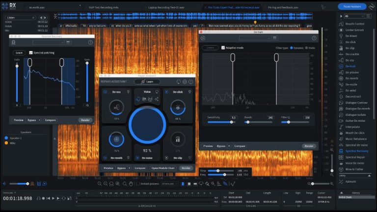 iZotope – RX 10 Audio Editor Advanced v10.2.0 STANDALONE, VST3, AAX x64
