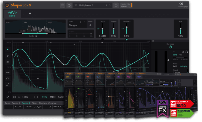 Cableguys – ShaperBox 3 v3.2.1 VST, VST3, AAX x64