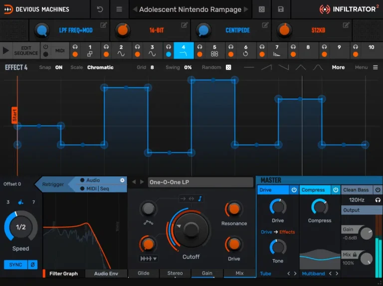 Devious Machines – Infiltrator 2 v2.4.1 VST, VST3, AAX x64-Mixing