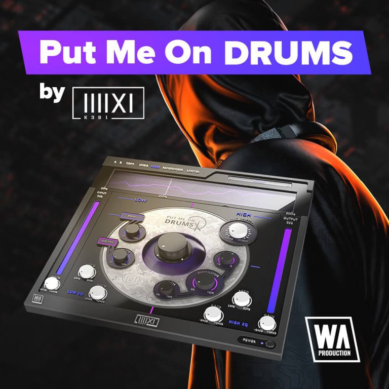WA Production – Put Me On Drums 1.0.2 VST, VST3, AAX x86 x64