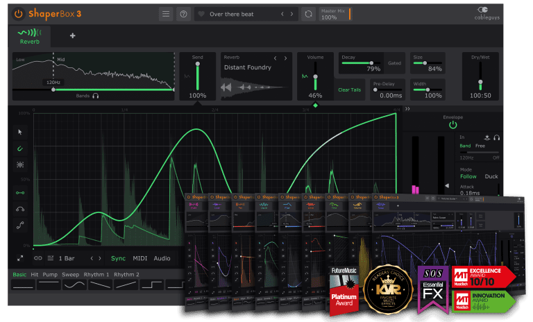 Cableguys – ShaperBox v3.5.2 VST, VST3, AAX, AU WIN.OSX x64