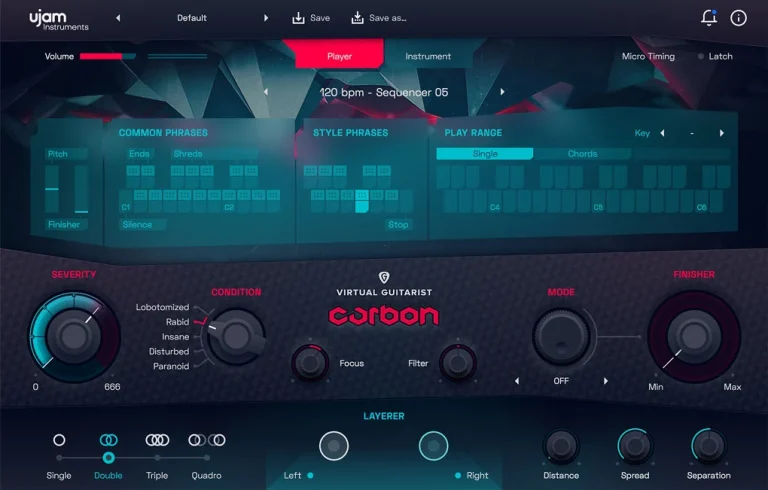 UJAM – Virtual Guitarist Carbon v1.3.0 VSTi, VSTi3 x64