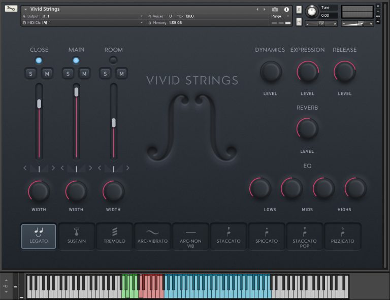 Pulse Audio – Vivid Strings Violins 1 (KONTAKT)