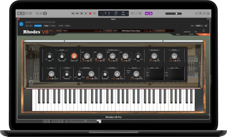 Rhodes Music – V8 Pro v1.1.3 VSTi, VST3i, AAX x64