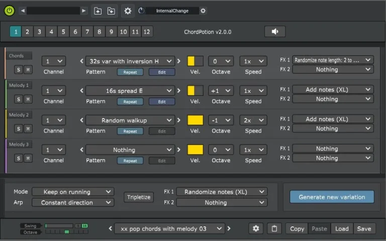 Feelyoursound – ChordPotion 2.4.0 VSTi3, AU WIN.OSX x64