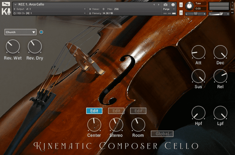 Kinematic – Kinematic Composer Cello 1.2.0 (KONTAKT)