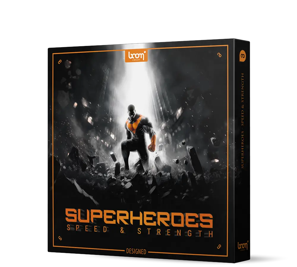 Boom Library – Superheroes Speed & Strength (Designed) (WAV)