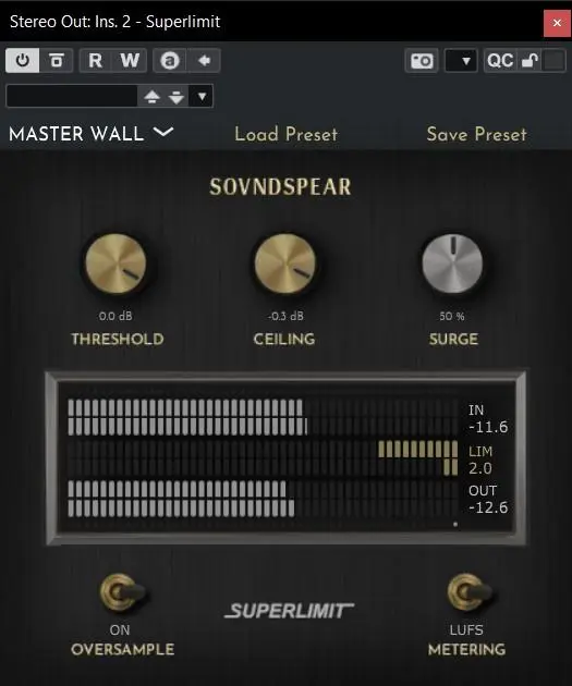 Soundspear – Superlimit RETAiL- 1.0. VST, VST3 x64