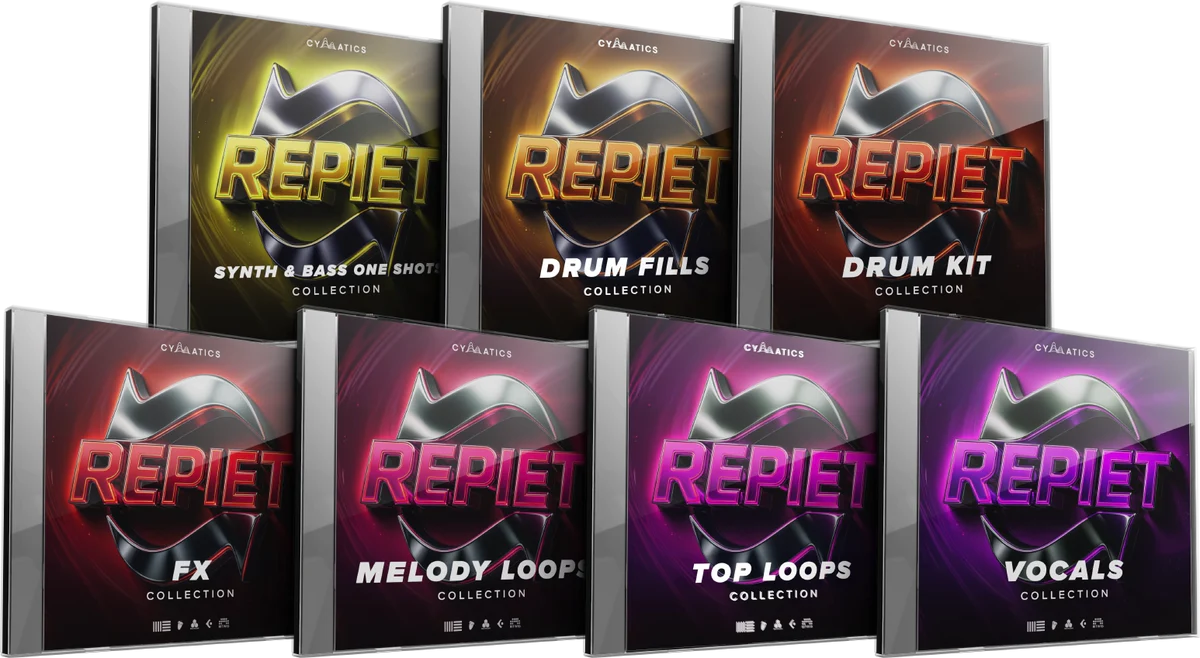Cymatics – REPIET – Artist Pack (MIDI, WAV)