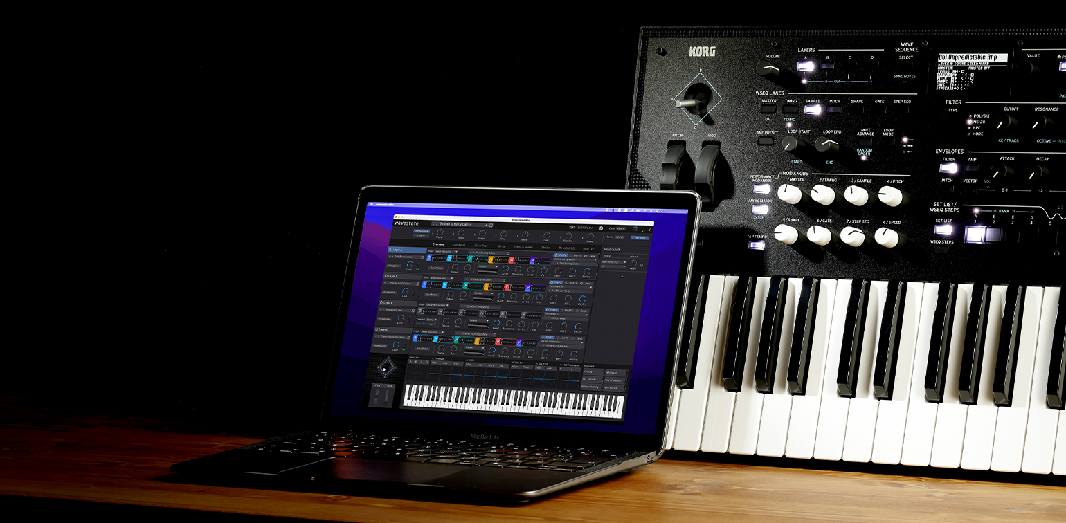 KORG – wavestate native v1.4.6 STANDALONE, VSTi3, AAX x64