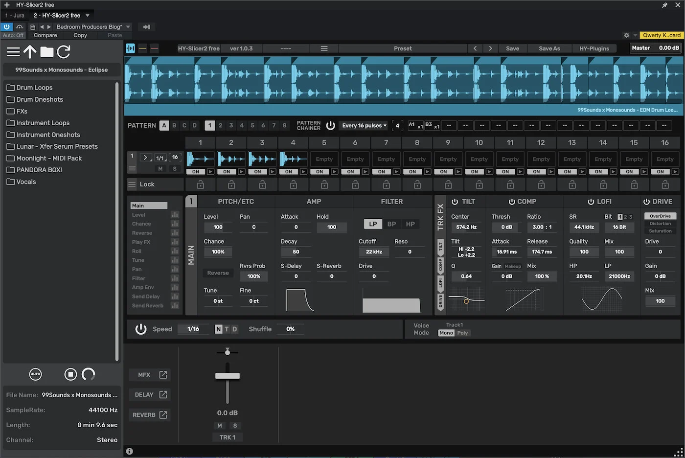 HY-Plugins – HY-Slicer2 1.1.31 VST, VST3 x86 x64