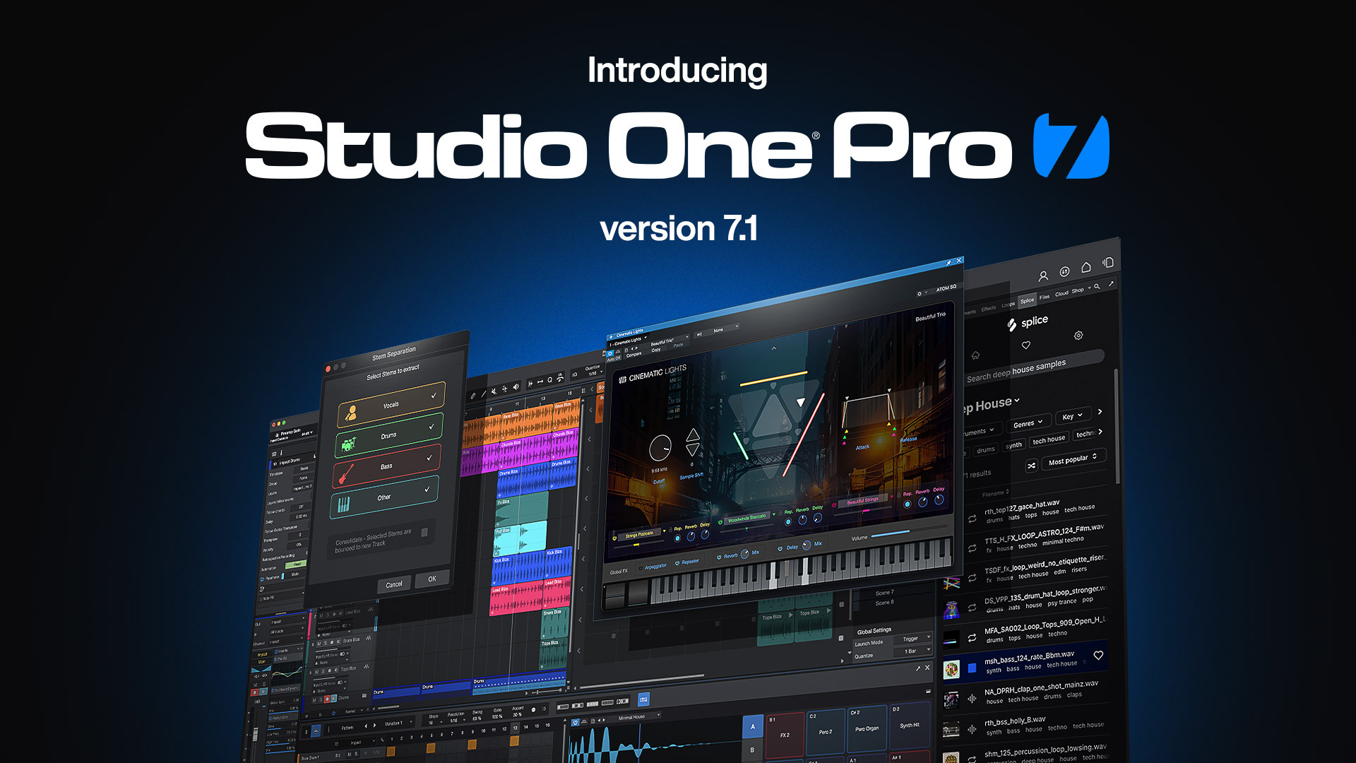 PreSonus – Studio One Pro 7 v7.2.2 – DAW