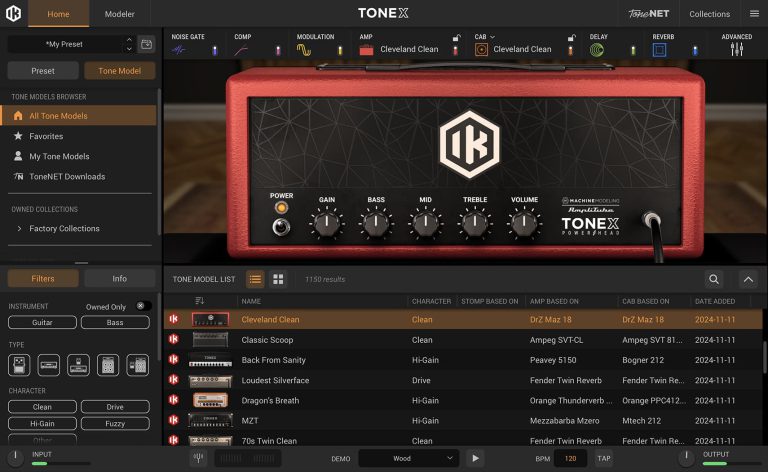 IK Muktimedia – TONEX MAX 1.9.3 STANDALONE, VST, VST3, AAX x64