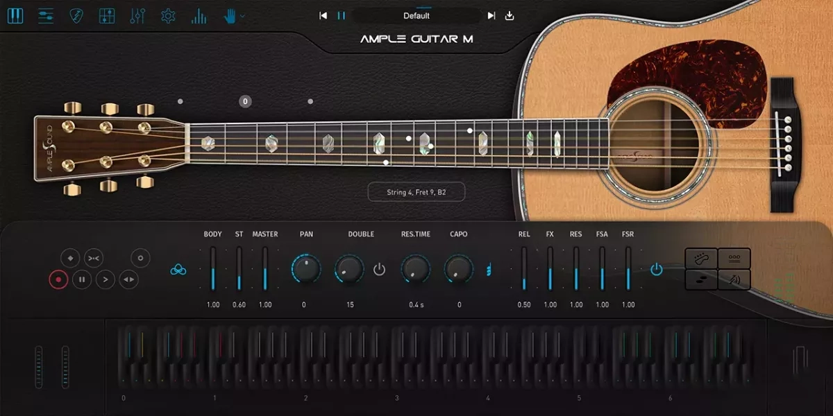 Ample Sound – Ample Guitar M 4.0.0 (Standalone, VST2, VST3, AAX, AU | x64 | Win/macOS)
