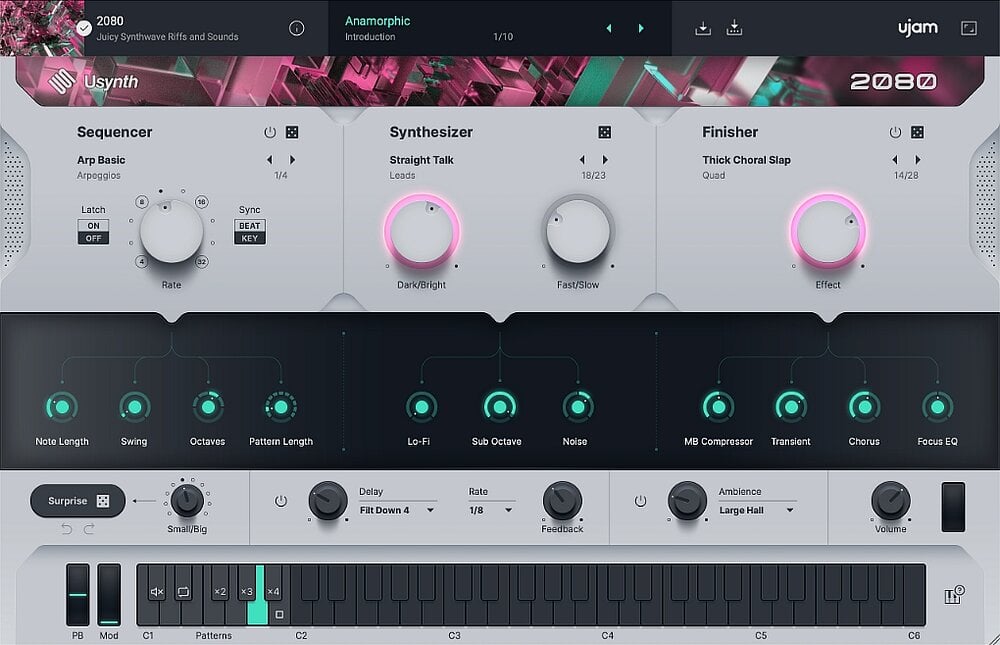 UJAM – Usynth v1.4.0 VSTi, VSTi3, AAX x64