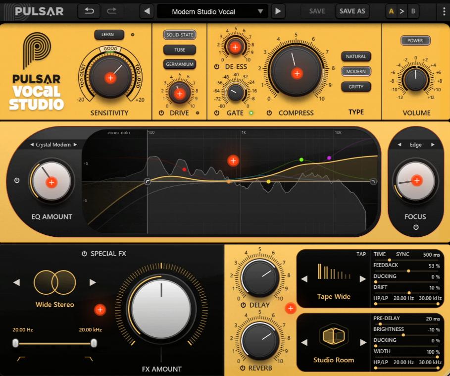 Pulsar Audio Vocal Studio v1.0.17 VST, VST3, AAX x64