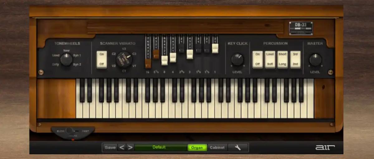 AIR Music Technology – DB-33 v1.4.0 VSTi, VSTi3 x64 WINDOWS