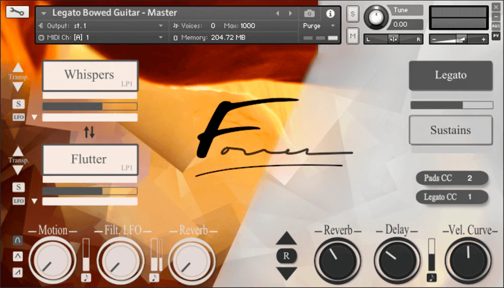 David Forner – Legato Expressive Guitar (Kontakt)