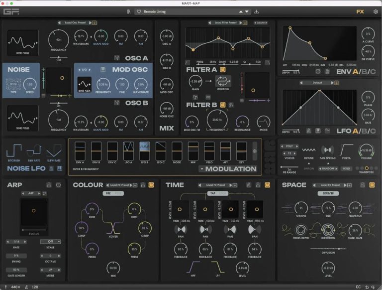 GForce – MAP v1.0.1-VSTi, VSTi3, AAX x64