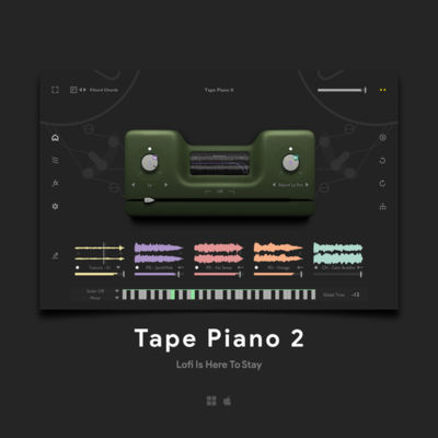 Thenatan – Tape Piano 2 VSTi, VSTi3 x86 x64