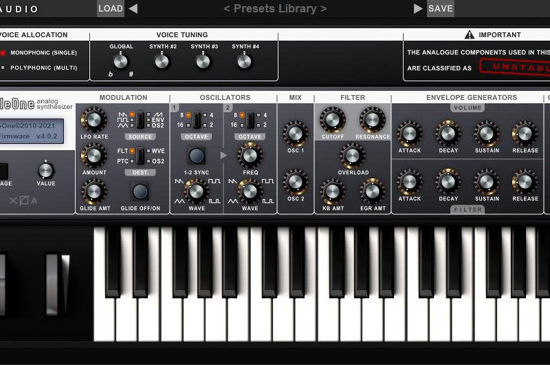 Xhun Audio – LittleOne v4.0.2 -VSTi, VSTi3 x64 WIN MAC
