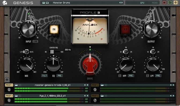 AnalogX – Genesis Pro v2.1.1 WIN MAC VST3, AAX, AU x64